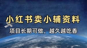 小学教辅资料在小红书这样卖,项目长期稳定收益,越久越吃香-湘创网