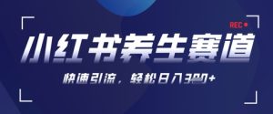 AI+可画生成小红书养生作品,新手暴力起号,矩阵操作,轻松日入3张+-湘创网
