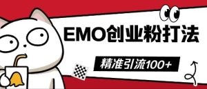 抖音EMO创业粉打法,三天起干粉,单视频十万播放量,多账号矩阵日引精准引流100+-湘创网
