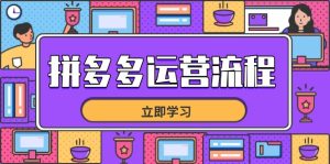 (14503期)拼多多运营流程,从选品到流量,全链路运营技巧,助力店铺爆单-湘创网