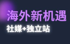 2025出海新机遇(社媒+独立站),海外新机遇,实现独立站的高效运营与出海-湘创网