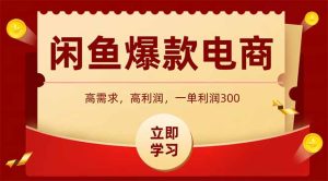 (14746期)闲鱼卖爆款数码产品,当天上架即可出单,一天利润1000-湘创网