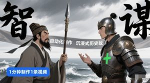 扣子工作流一键生成沉浸式历史故事,一天工作量,3分钟搞定-湘创网