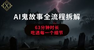 AI鬼故事从0到1全流程拆解,非常详细,全是干货-湘创网