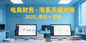电商财务-淘系天猫对账2025,理论+实操-湘创网