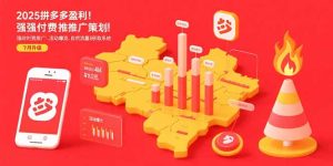 (15509期)2025拼多多盈利地图:强付费推广策略/活动爆流/自然流量获取系统(7月更新)-湘创网