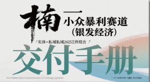 小众暴利赛道(银发经济)实体+私域2025王炸组合-湘创网