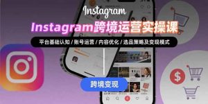 (15644期)Instagram跨境运营实战:平台认知/账号运营/内容优化/选品策略及变现模式-湘创网