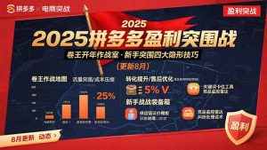 (15687期)2025拼多多盈利突围战:卷王开年作战室,新手突围四大隐形技巧(更新8月)-湘创网