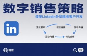数字销售策略领英LinkedIn外贸精准客户开发-湘创网