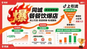 (15689期)同城餐饮爆店课:线上引流-到店核销-私域复购,新客增长+老客复购翻倍目标-湘创网