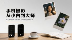 手机摄影从小白到大师,零基础带你学习手机摄影,拍出朋友圈点赞大片-湘创网