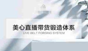 直播带货锻造体系课，5G时代美心一站式帮你开启直播带货之路【音频】-湘创网
