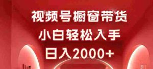 （16248期）视频号橱窗带货，小白轻松入手，日入2000+-湘创网