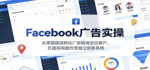 Facebook广告实操，从零搭建高转化广告精准定位客户，打造高询盘外贸独立获客系统-湘创网
