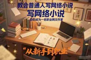 教会普通人写网络小说,助您成为一名职业网文作家-湘创网
