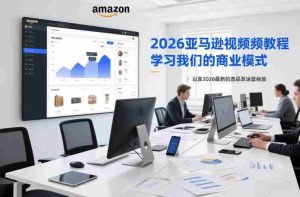 2026亚马逊视频教程，学习我们的商业模式，以及2026最新的选品及运营经验-湘创网