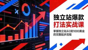 （17322期）独立站爆款打法实战课，掌握独立站从0到1000美金的完整起步流程-湘创网