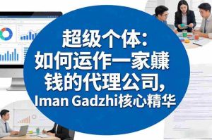 超级个体：如何运作一家賺钱的代理公司，Iman Gadzhi核心精华（双语字幕）-湘创网