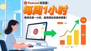 (17505期)Pinterest实验室:每周仅需一小时,提高网站流量和销售!-湘创网