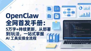 （17611期）OpenClaw 全网首发手册：5万字+持续更新，从部署到玩法，一站式掌握 AI 工具实操全流程-湘创网