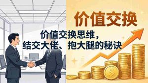 (18258期)某付费文章:价值交换思维,结交大佬、抱大腿的秘诀-湘创网
