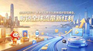 全球IP嘉年华·香港站｜跨平台跨地域IP变现峰会，解锁全球流量新红利-湘创网