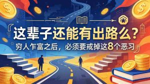 (18214期)关于人生两篇付费文章【这辈子还能有出路么?】【穷人乍富之后,必须要戒掉这8个恶习】-湘创网