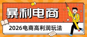 2026闲鱼电商高利润玩法，长期稳定可做，利润高，需求大，日赚500-湘创网