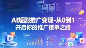 AI短剧推广变现-从0到1开启你的推广接单之路-湘创网