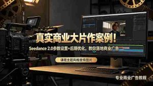 (18484期)真实商业大片作案例!Seedance 2.0参数设置+后期优化,教你落地商业广告-湘创网