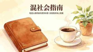 (18282期)付费文章:混社会指南,吃透人情世故与竞争本质,实现稳步向上发展-湘创网