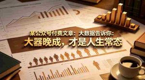 某公众号付费文章：大数据告诉你：大器晚成，才是人生常态-湘创网