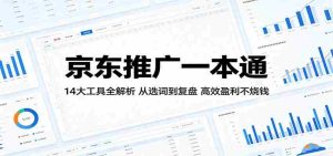 京东推广一本通:14大工具全解析,从选词到复盘,高效盈利不烧钱-湘创网