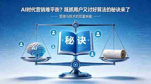 (18600期)AI时代营销难平衡?既抓用户又讨好算法的秘诀来了【原创双语字幕】-湘创网