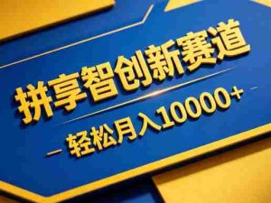 拼享智创新赛道，轻松月入1W+，门槛极低、收益稳定、可长期放大的轻资产项目【揭秘】-湘创网