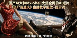 国产AI大神Mx-Shell火爆全网的AI短片《丧尸清道夫》直播教学回放+提示词-湘创网