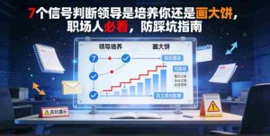 付费文章:7个信号判断领导是培养你还是画大饼,职场人必看,防踩坑指南-湘创网
