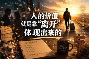 付费文章:人的价值就是靠“离开”体现出来的-湘创网