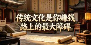 付费文章:传统文化是你賺钱路上的最大障碍-湘创网