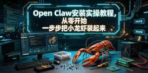 Open Claw安装实操教程，从零开始一步步一步步把小龙虾装起来-湘创网